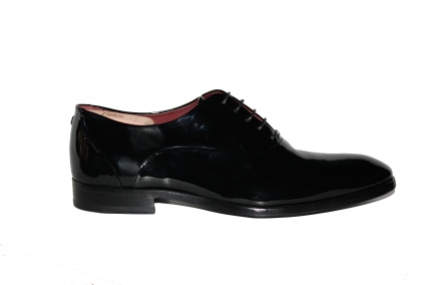 Noah Waxman American luxury shoemaker handmade patent leather Odeon dress shoes